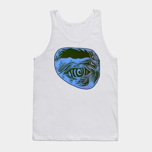 Blue Hypnotized Eye Tank Top